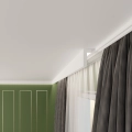 Gardinenleiste LED, Gardinenstuckleiste - K-01